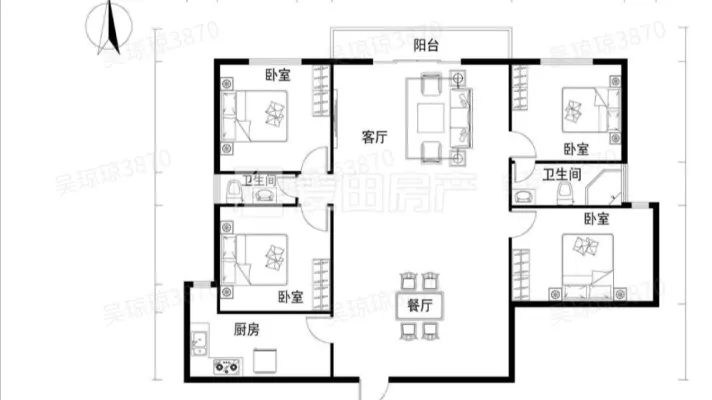 南门兜地铁 附一 协和 东街口 乌山 五一广场旁电梯四房