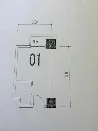 第七街区复式公寓精装出租