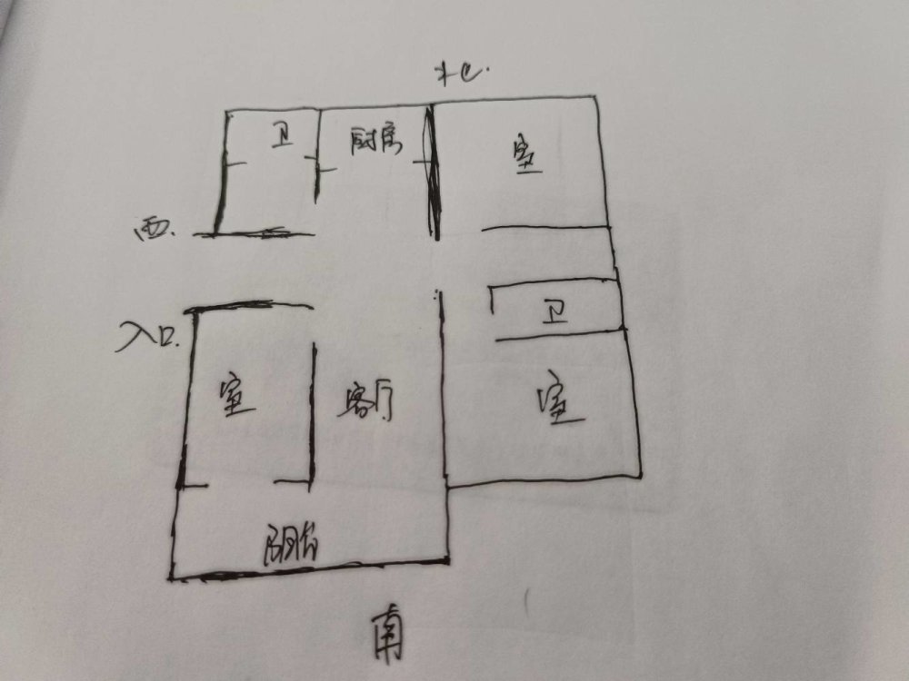 山水文园,山水文园，电梯三室好三台空调家具家电，年租150001