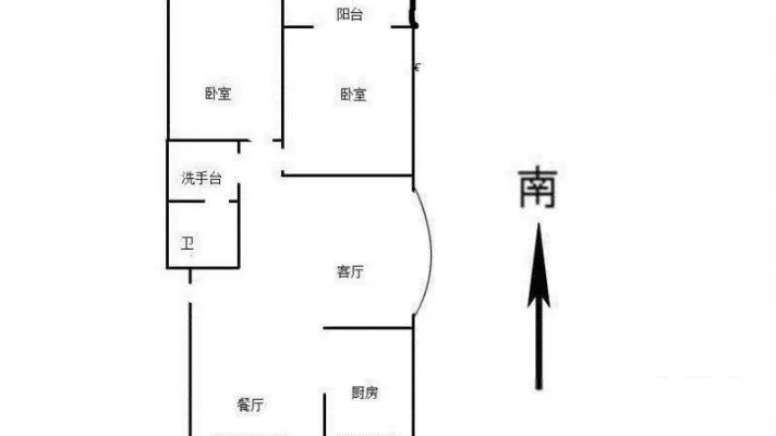 急租好房 二中附近馨润 电梯 两室 精装修拎包入住