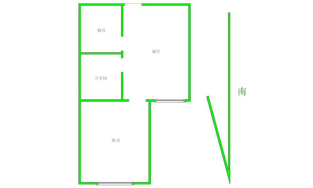 中弘湖滨花园,泉舜正大商圈 精装一室一厅一卫房源出租 东西齐全 可随时看房1