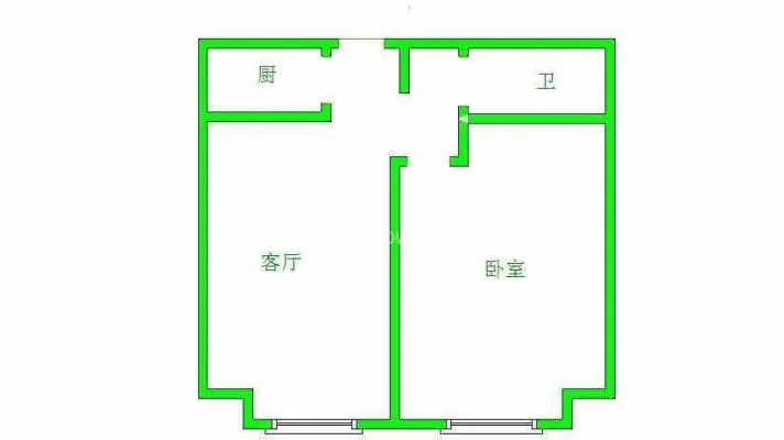 精装一室地暖地铁房洪家楼花园东路地铁龙湖天街华润置地 拎包住