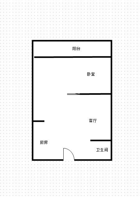 金之岛城市广场,一千三！近朝阳！金之岛精装一房一厅！！1