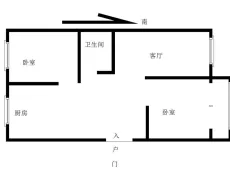 双峰寺|万华小区A区2室1厅1卫出租|买房租房佣金全返