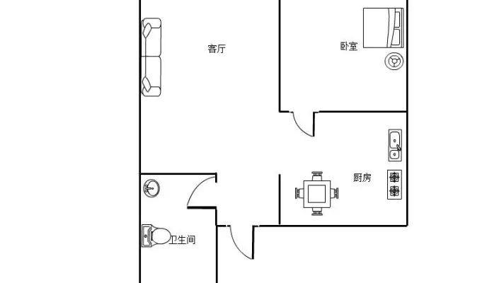 柏林四季，一室一厅，设施齐全，随时入住