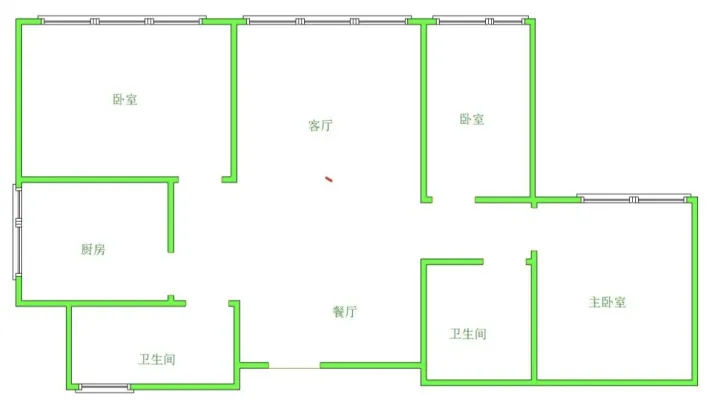 火车站遵义路华润万象城万象城旁办公装修办公座椅齐全三室出租