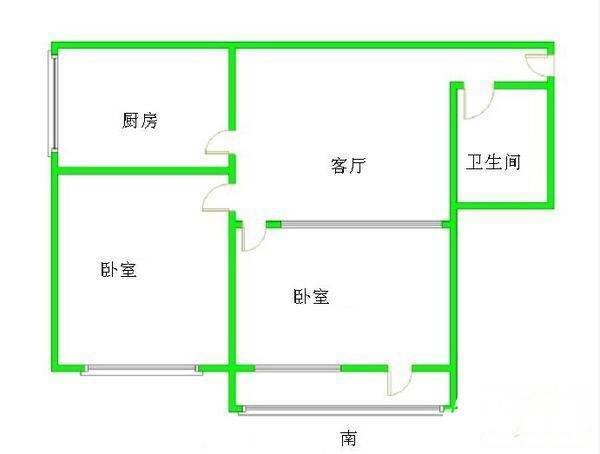 锦泰公馆,广场附近锦泰公馆精装两房两厅一卫租金1500元1