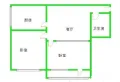 广场附近锦泰公馆精装两房两厅一卫租金1500元1