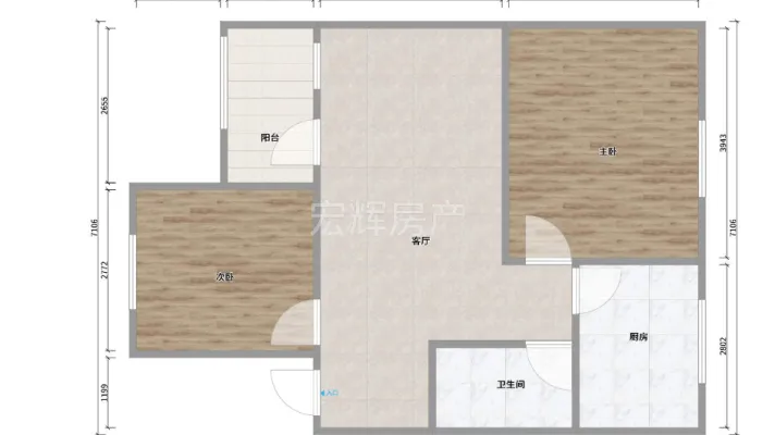 西站金港城家具家电齐全 可以洗澡做饭 金福花园通透两房有钥匙