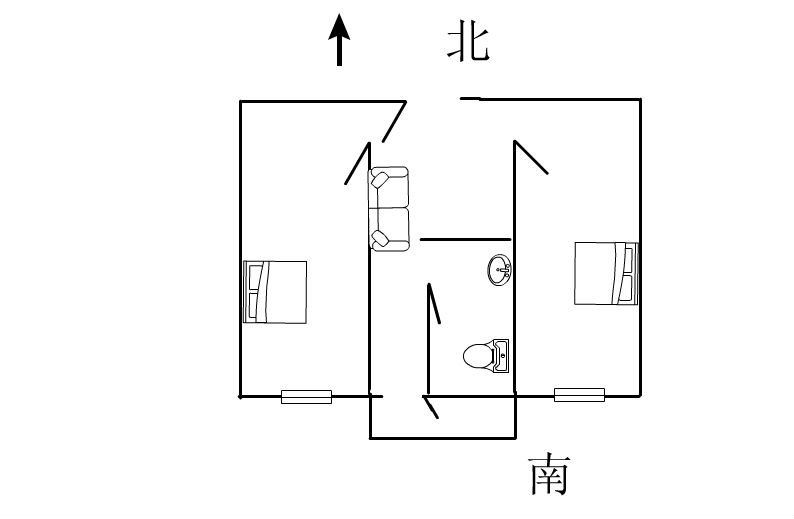 丰产道2号街坊,丰产道二号街坊   精装3楼   随时看房  家里干净整洁1