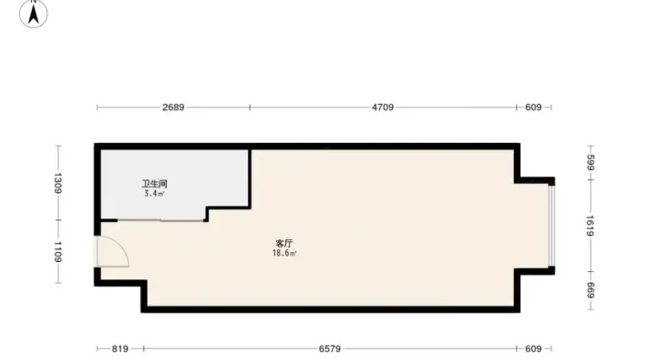 誉峰遇见 地铁1号线金融城 精装修套一 可月付