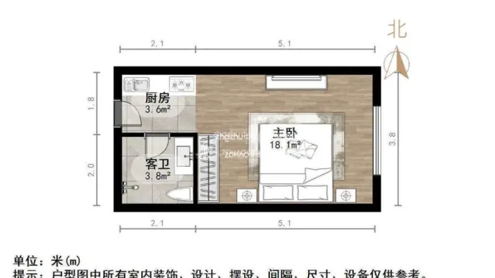 腊山 刘长山路 绿地欢乐颂 2号地铁口 拎包入住