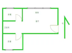 细河|安居小区2室1厅1卫出租|买房租房佣金全返