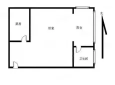 金阳新区|佳境天城1室1厅1卫出租|买房租房佣金全返