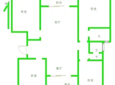 颍州|碧水雅苑C1区2室1厅1卫出租|买房租房佣金全返