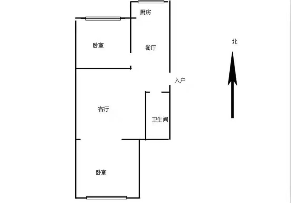 荣信大厦电梯房平地没坡1600押一付一可以月租-荣信大厦租房