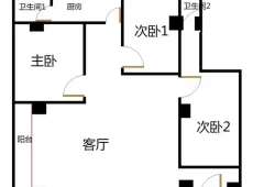 黄石港|大金新百4室2厅2卫出租|买房租房佣金全返