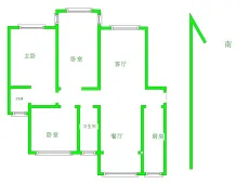 洛龙|百度时代广场3室2厅2卫出租|买房租房佣金全返