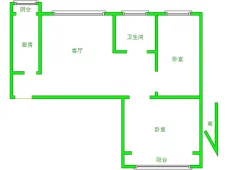 玉泉|万锦花语岸2室1厅1卫出租|买房租房佣金全返