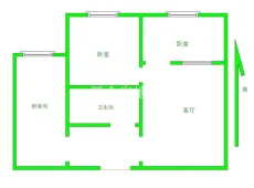 玉泉|钰景花园2室1厅1卫出租|买房租房佣金全返