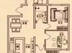 平房|绿地香堤九里2室1厅1卫出租|买房租房佣金全返