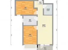 城南供电局|百合公馆2室2厅1卫出租|买房租房佣金全返