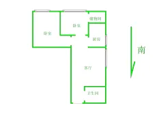 西工|升龙广场A区2室1厅1卫出租|买房租房佣金全返