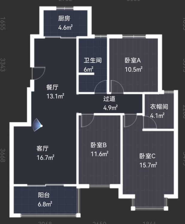 宝丽悦府 电梯 拎包入住 四台空调 真实图片 随时看房-宝丽悦府租房