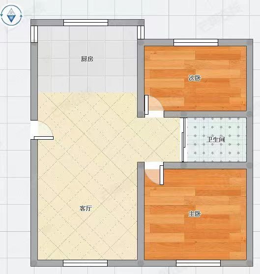 直租可月付新鸿路地铁口建设路砖石广场六医院精装套二出租-亚光小区租房