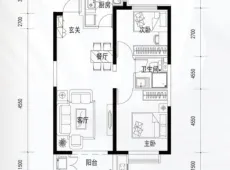 尧都|保利天汇2室2厅1卫出租|买房租房佣金全返