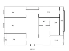 西峰|残联家属楼3室2厅1卫出租|买房租房佣金全返