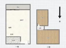 青秀|青年国际2室1厅1卫出租|买房租房佣金全返