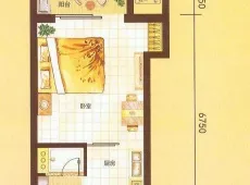 柳南|飞龙新城1室1厅1卫出租|买房租房佣金全返