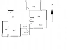 华龙|君恒熙园3室2厅1卫出租|买房租房佣金全返