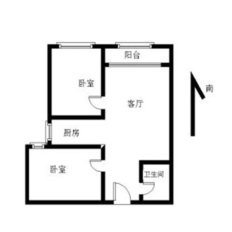 永丰嘉园,永丰嘉园 2室2厅1卫 电梯房 精装修 配套齐全1