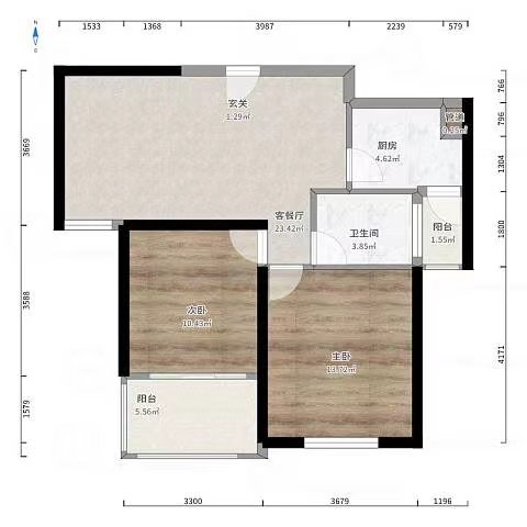 百大拓基两室一厅家电齐全拎包入住随时看房有钥匙-百大拓基广场租房