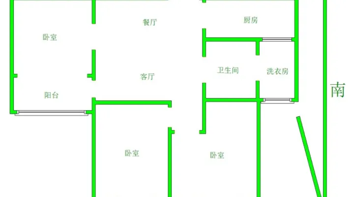上海市场周山大道附近电梯房 三室 家电齐全 随时看房