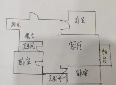 政务|信达水岸茗都2室1厅1卫出租|买房租房佣金全返