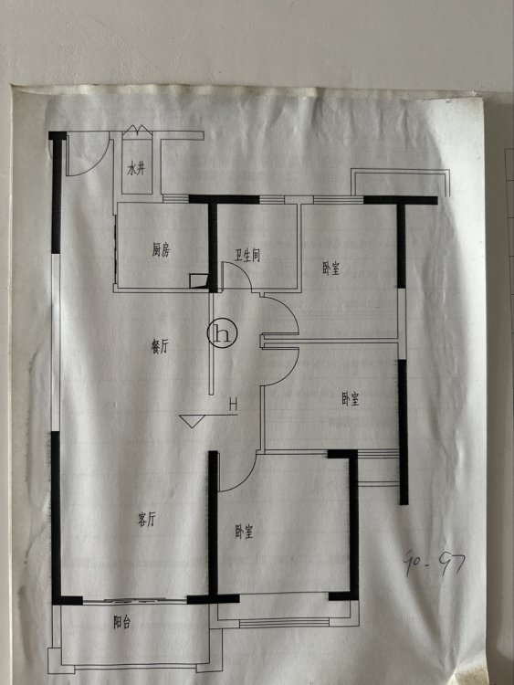 解放路二小 万达广场旁，华邦新华城，三室两厅，前排无遮挡-华邦新华城租房