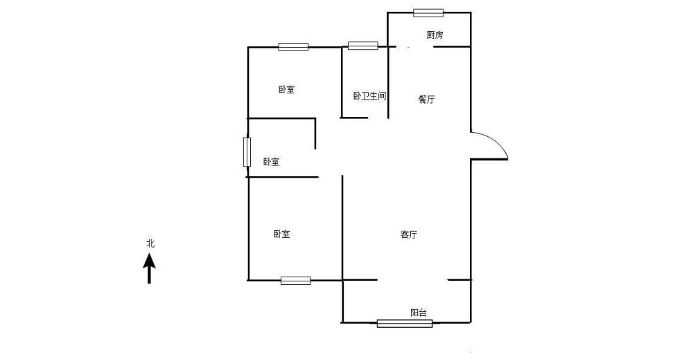 丽景华庭 三房 简单装修 拎包入住 看房方便 房东诚心出租-丽景华庭租房