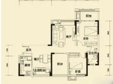 高铁站|凤凰御苑2室1厅1卫出租|买房租房佣金全返