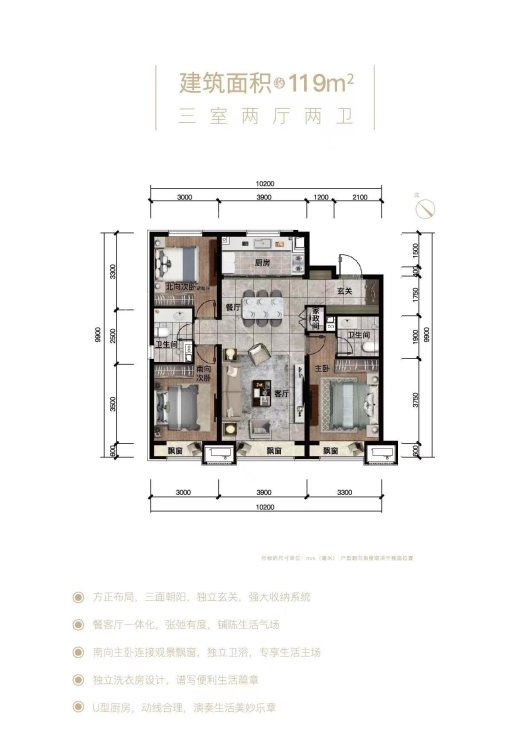 万科城,精装修 拎包入住 看房方便1