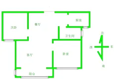 其它|东尚名筑2室2厅1卫出租|买房租房佣金全返