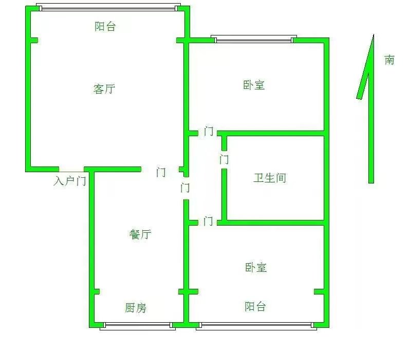 锦龙世家 南北通透 侧户 干净整洁 拎包入住 价格可议 来看-锦龙世家租房