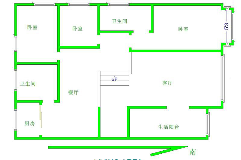 骏景天下 精装修 可拎包入住  交通便利  紧邻公园和大张-骏景天下租房