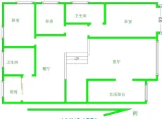 涧西|骏景天下3室2厅2卫出租|买房租房佣金全返