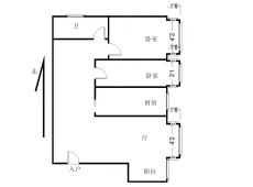 海丰县|华夏广场2室1厅1卫出租|买房租房佣金全返