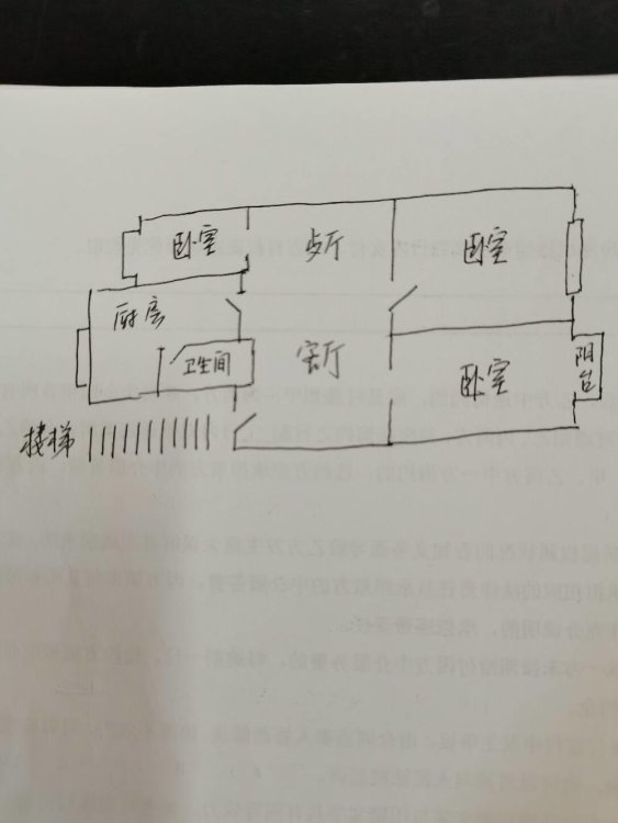 城南公园对面单位房3楼三室简装家电齐免费停车。-城南公园租房