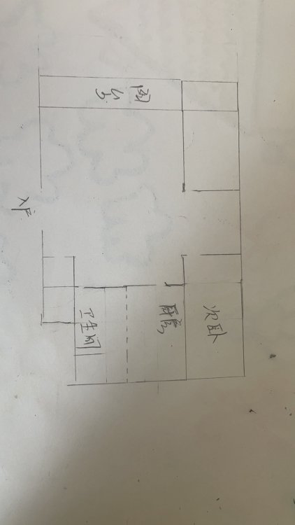 出租柳林铺小区俩室俩厅简单装修-柳林铺小区租房