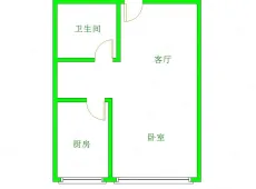 如意开发区|奈伦如意国际1室1厅1卫出租|买房租房佣金全返